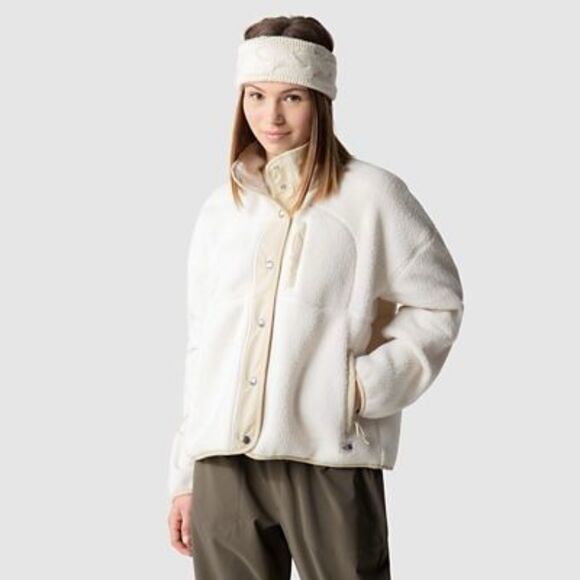 The NORTH FACE Cragmont Fleece Jacket Gardenia - White/Gravel - Size: S - Picture 1 of 3